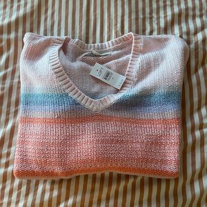 Loft multicolor sweater